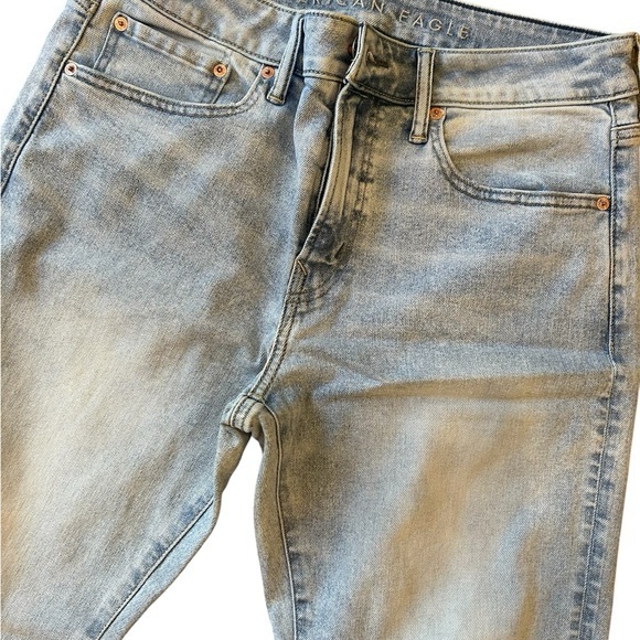 American Eagle Outfitters Light Blue Mens Jeans - Picture 4 of 8